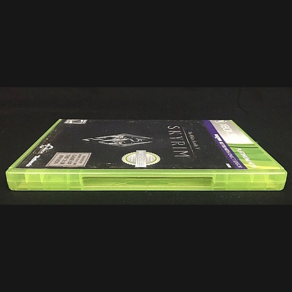 The Elder Scrolls V Skyrim Xbox 360 Platinum Hits 2011 TESTED Complete Manual - Picture 10 of 12